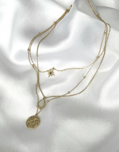 Collier Saturne Gold